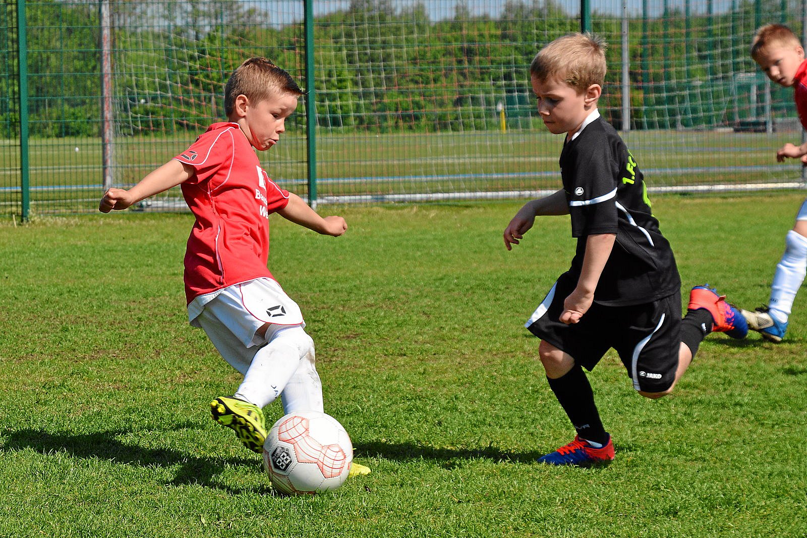 Tomte beim Fußball