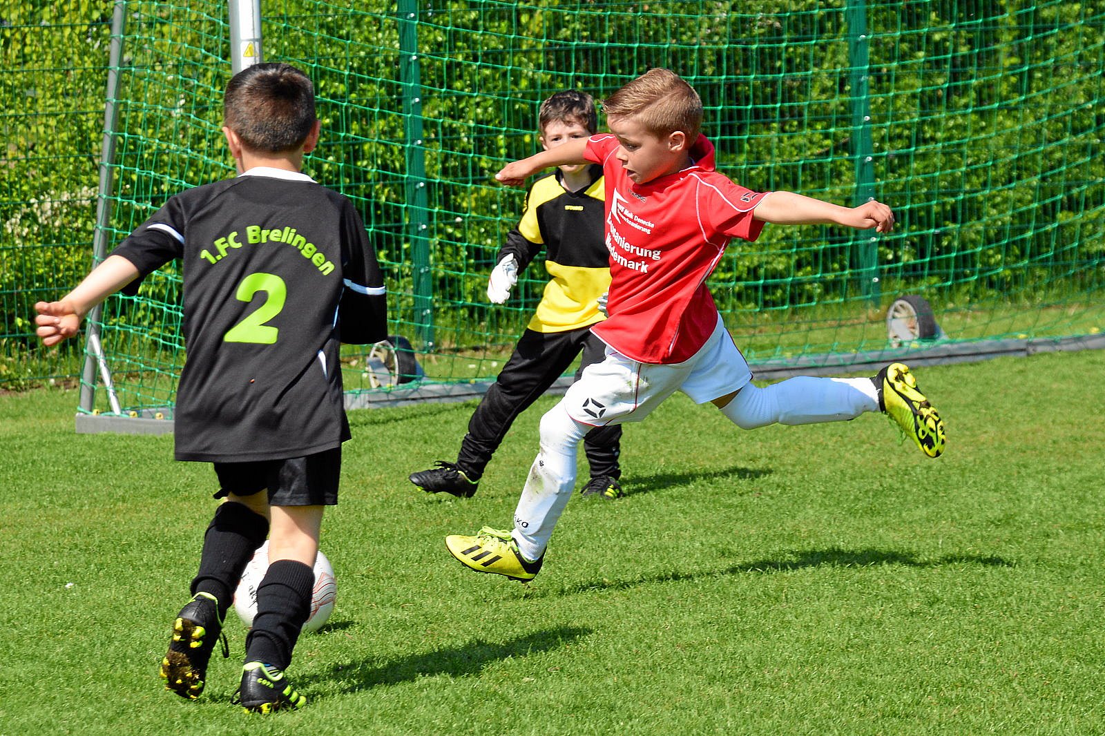 Tomte beim Fußball